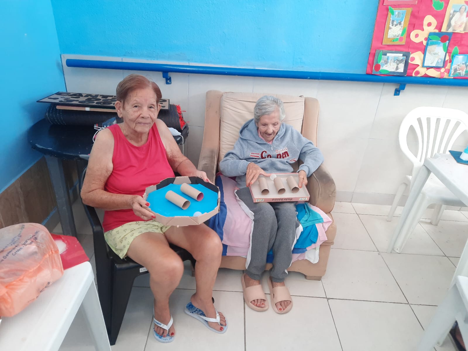 Atividade de psicologia no Lar da Vovó Luzia — foto 16