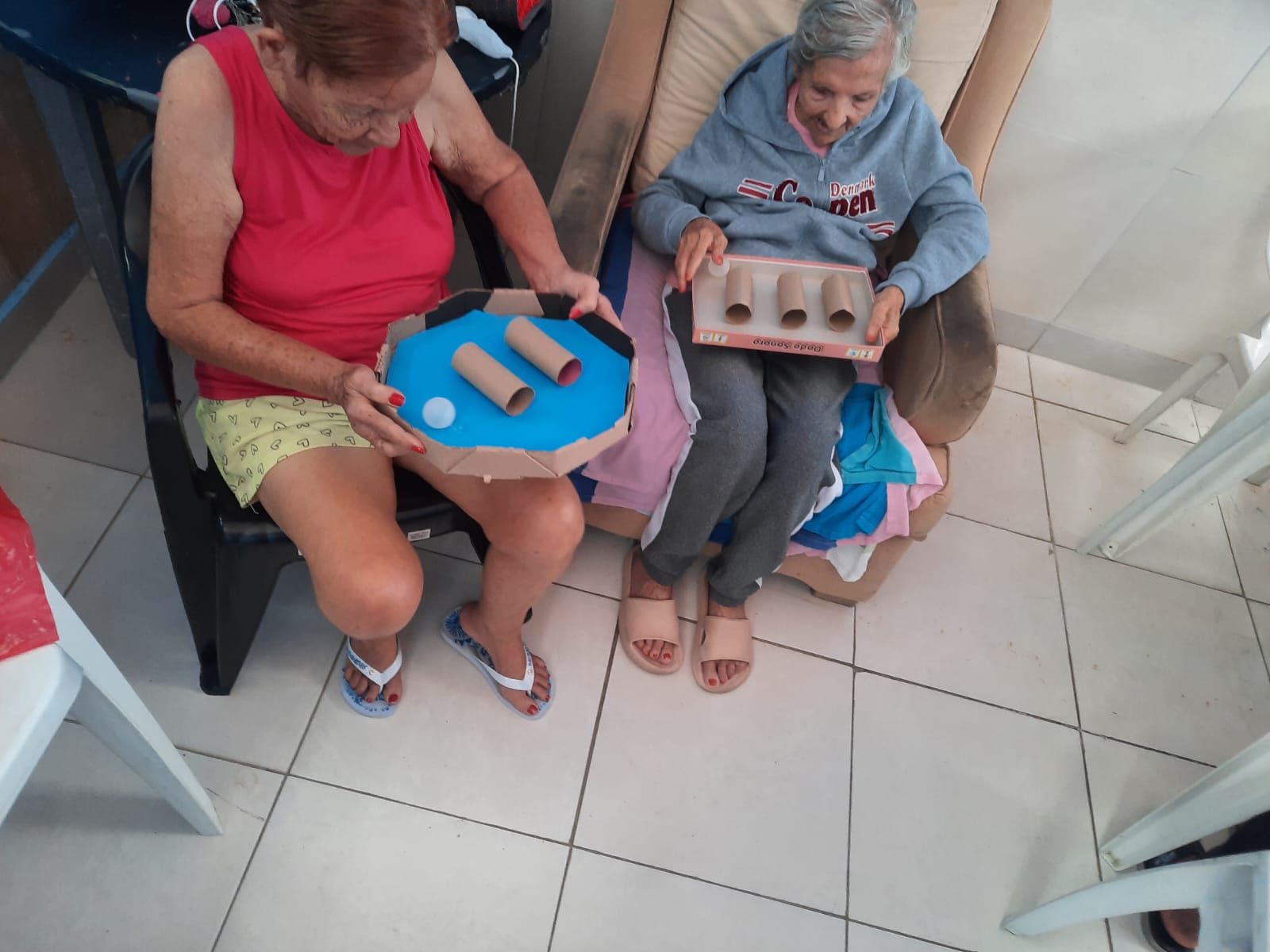 Atividade de psicologia no Lar da Vovó Luzia — foto 17
