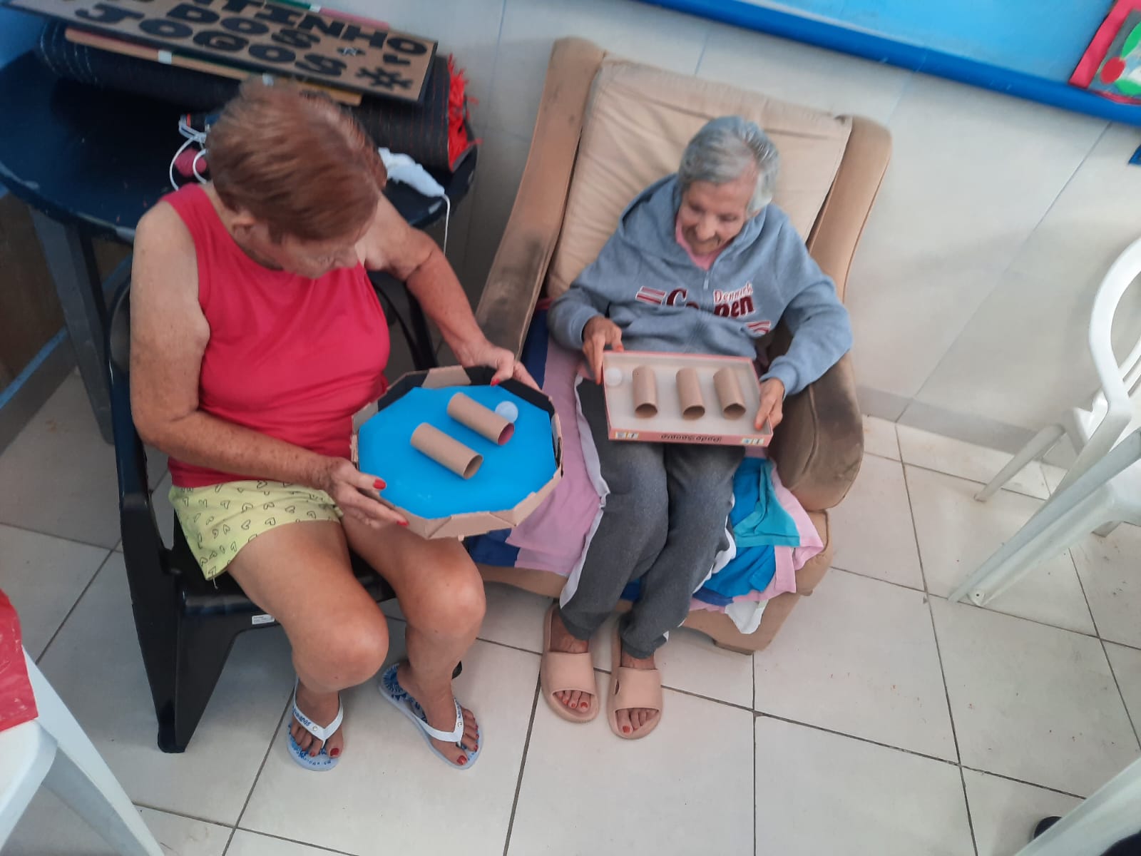 Atividade de psicologia no Lar da Vovó Luzia — foto 18