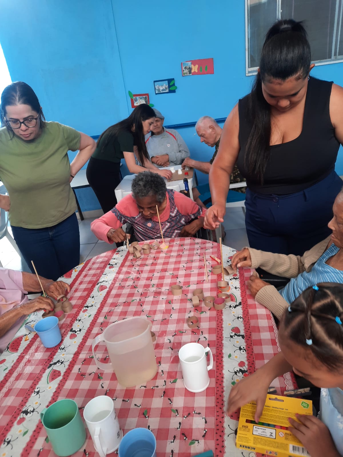 Atividade de psicologia no Lar da Vovó Luzia — foto 19