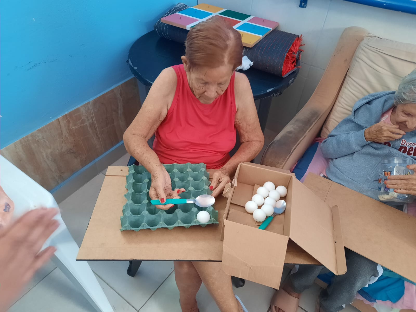 Atividade de psicologia no Lar da Vovó Luzia — foto 23