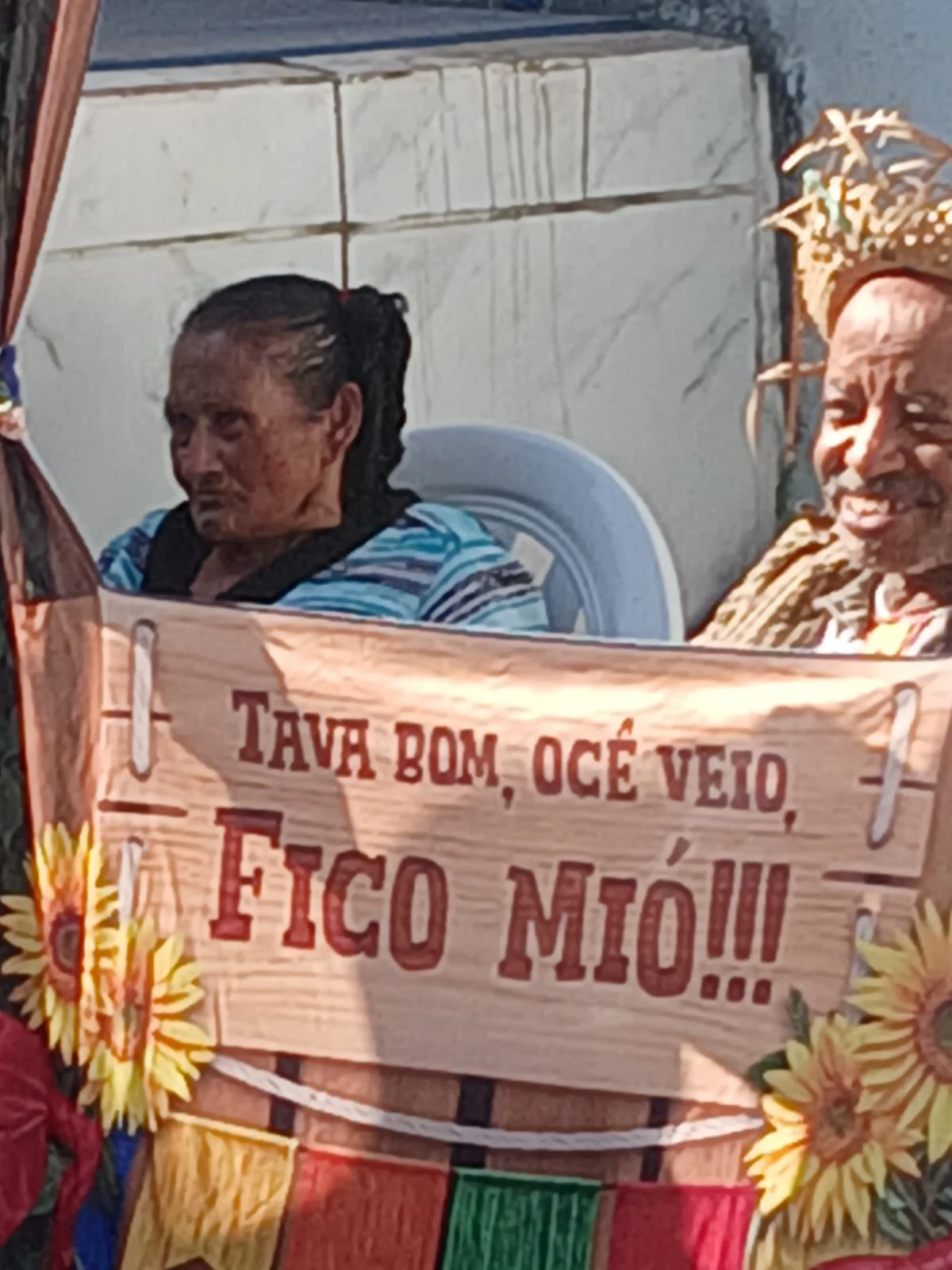 Residentes juntos em um momento de convivência